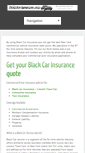 Mobile Screenshot of blackcarinsurance.com