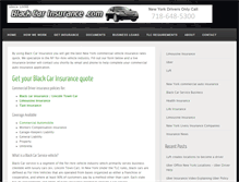 Tablet Screenshot of blackcarinsurance.com